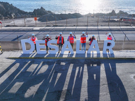 Ministro de Obras Públicas visita Planta Desaladora de Antofagasta