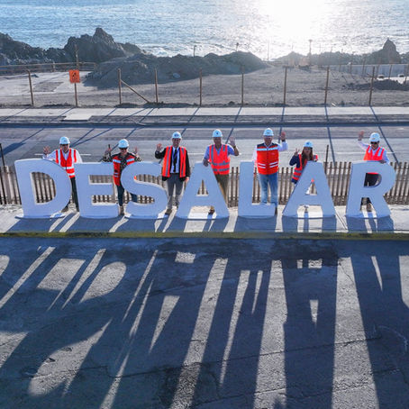 Ministro de Obras Públicas visita Planta Desaladora de Antofagasta