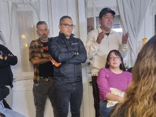 Diputado Videla se reúne con apoderados del Colegio Lezaeta y analizan acciones legales