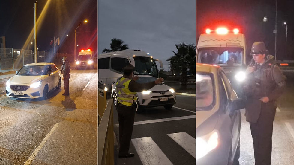 Amplio despliegue policial en Antofagasta: realizan más de 750 controles y detienen a dos prófugos de la justicia