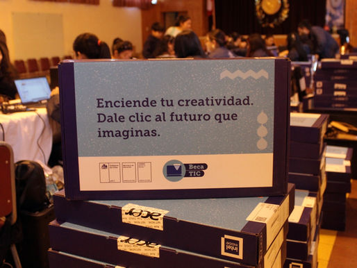 Junaeb entrega cerca de 5 mil computadores de la Beca TIC a estudiantes de la Región de Antofagasta