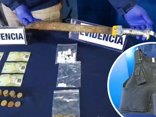 PDI en dos procedimientos en Calama detiene a tres individuos por tráfico de drogas