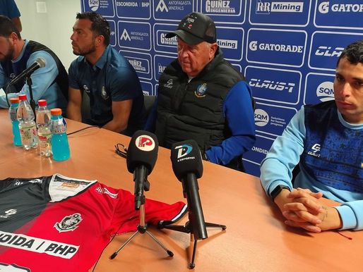 Esta tarde fue presentado oficialmente Luis Marcoleta como director técnico de Deportes Antofagasta