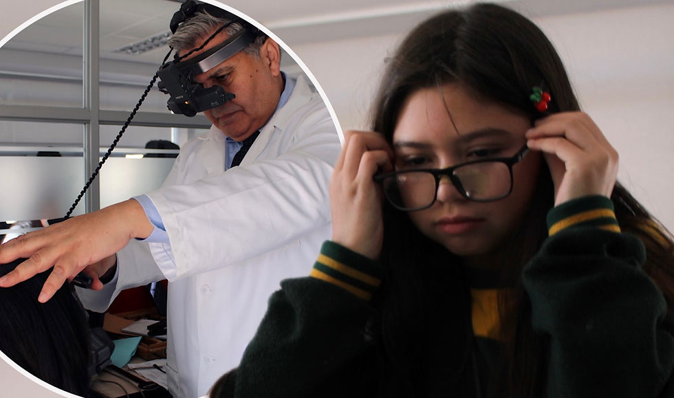 Junaeb fortalece salud visual escolar: operativo oftalmológico beneficia a miles de estudiantes en Antofagasta
