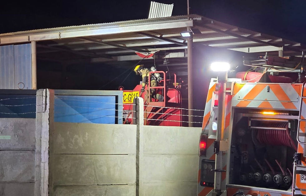 Una persona fallecida y otra con lesiones graves dejó explosión en maestranza de puerto seco en Calama