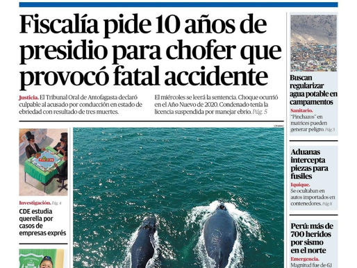 PORTADAS DE LA PRENSA ESCRITA REGIONAL PARA HOY DOMINGO 1 DE AGOSTO