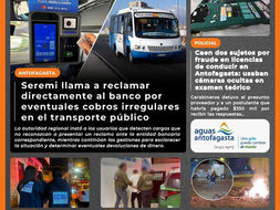 Portada N°917 de Radio Antofagasta Online para hoy miércoles 5 de agosto de 2026