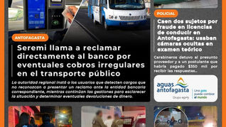Portada N°917 de Radio Antofagasta Online para hoy miércoles 5 de agosto de 2026