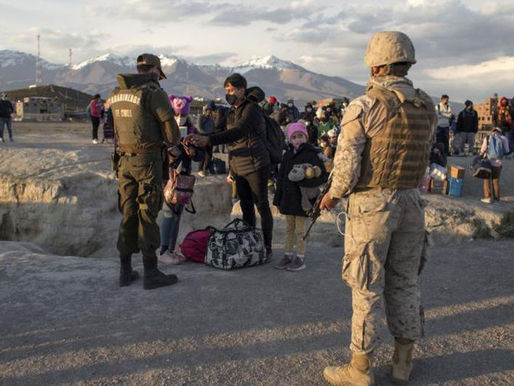 SE ACABÓ EL CONTROL, GOBIERNO DE CHILE LEVANTA ESTADO DE EXCEPCIÓN EN FRONTERAS DE LA ZONA NORTE