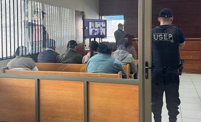 Prisión preventiva para cinco policías bolivianos y un civil detenidos en el sector fronterizo Hito Cajón