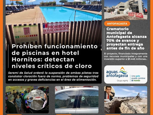 Portada N°800 de Radio Antofagasta Online para hoy sábado 14 de marzo de 2026