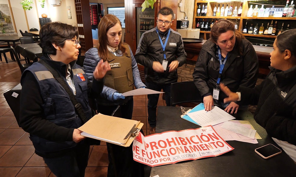 [VIDEO] Fiscalización nocturna en Antofagasta: clausuran dos restaurantes y una discoteca por riesgos sanitarios y de seguridad