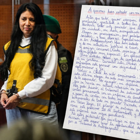Karen Rojo escribe desde la cárcel y pide que se revise su situación: “He cumplido más del 80% de mi condena”