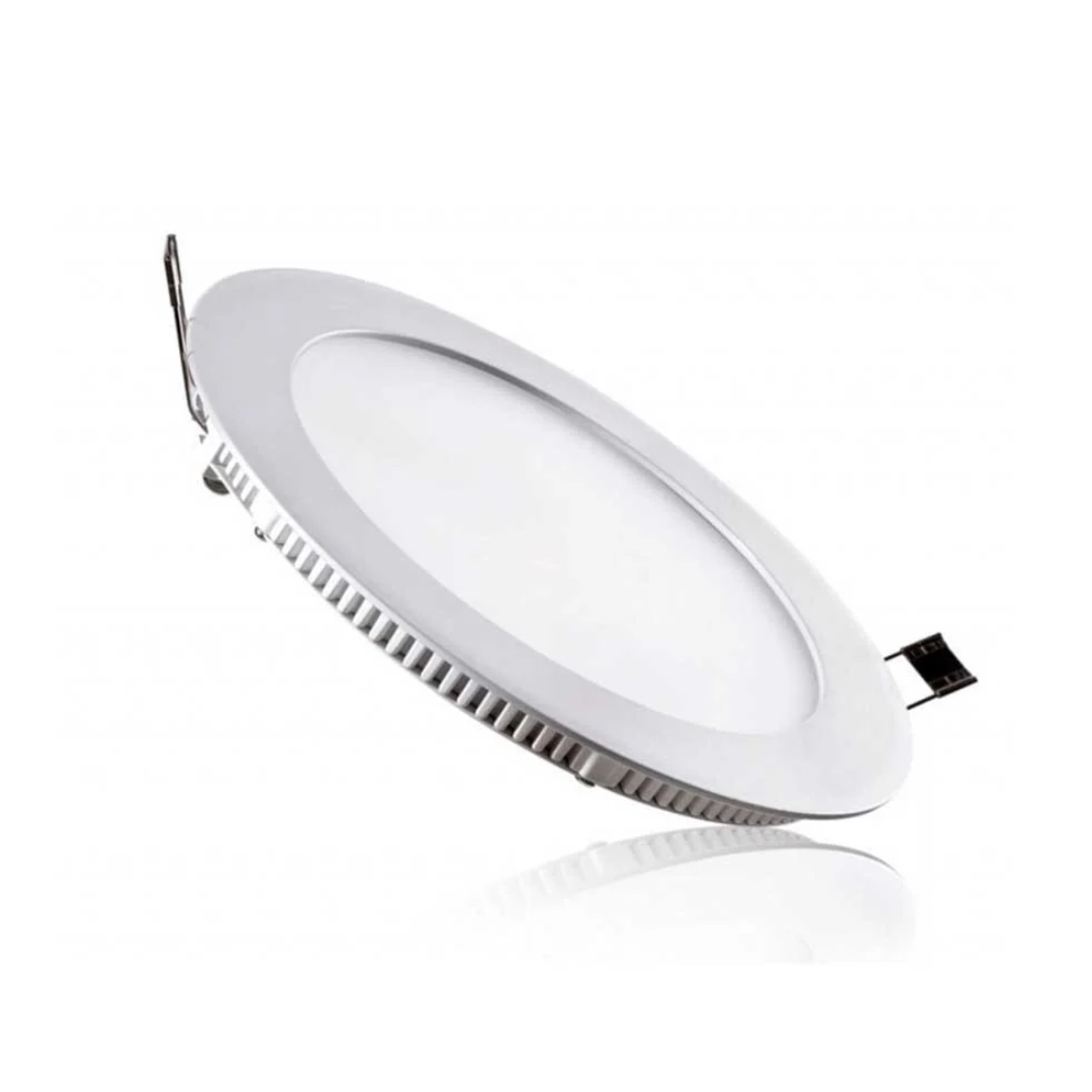 Plafon de Led Embutir 12W Branco Redondo