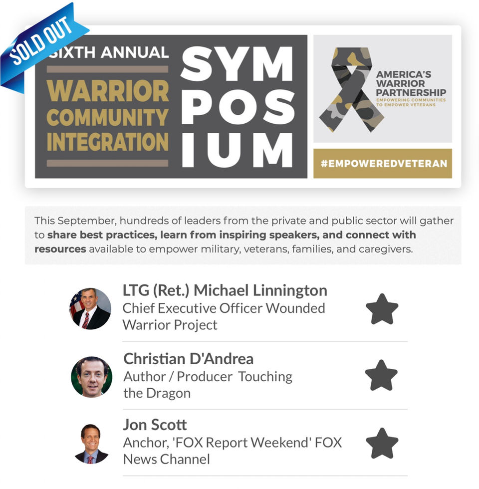 HOOAH Christian Dandrea speaker at American Warrior Symposium