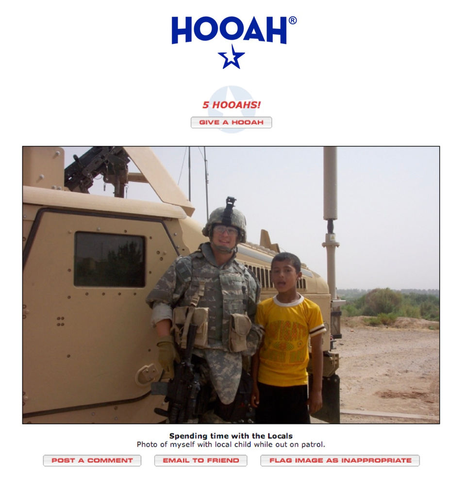 HOOAH.com community during deployment