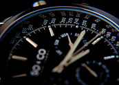 Close-Up Watch Dial