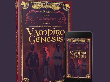 A.P Oliver lança 'Vampiro Gênesis' pela editora Flyve