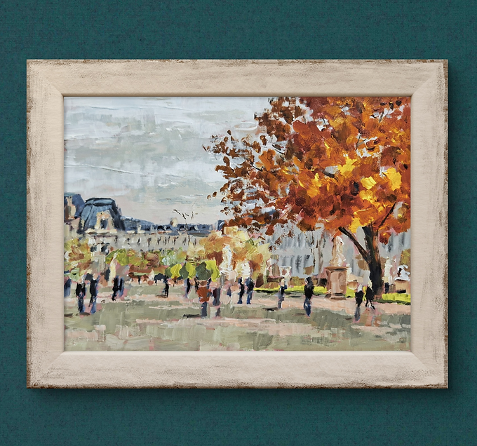 Nachmittag in den Tuilierien