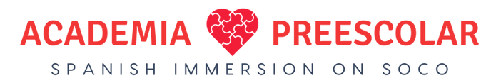 Academia Preescolar Heart Puzzle Logo