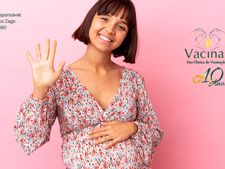 Vacinação da gestante: 5 fatos que você precisa saber