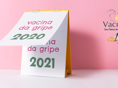 A vacina contra gripe deve ser tomada TODOS OS ANOS