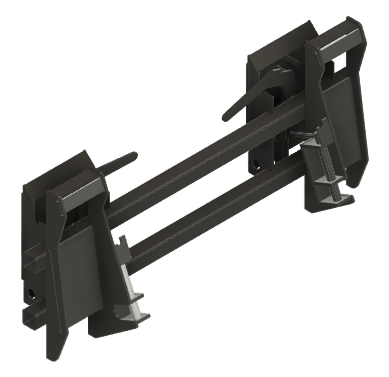 Bush Hog M346, 446, 546, 646 Quick Attach to Skid Steer Adapter