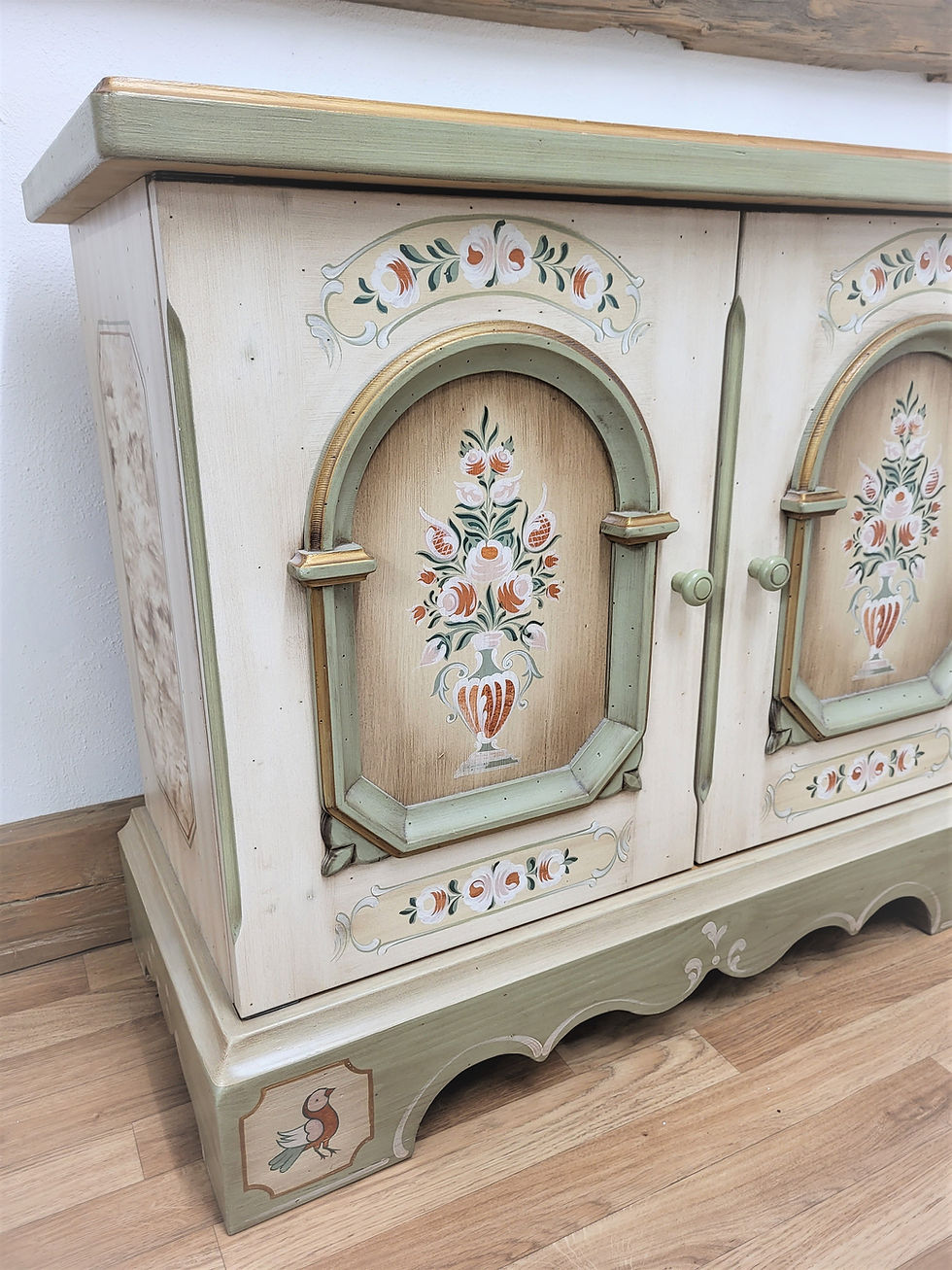Miniaturbild: Bauernkommode | Voglauer 1700 weiß 2 Türen