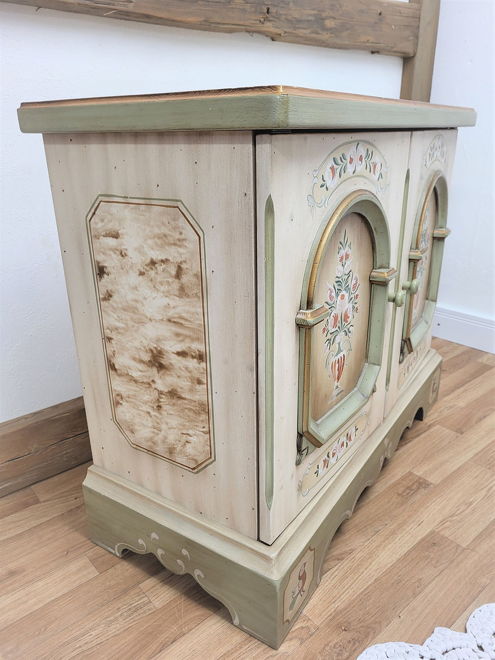 Miniaturbild: Bauernkommode | Voglauer 1700 weiß 2 Türen