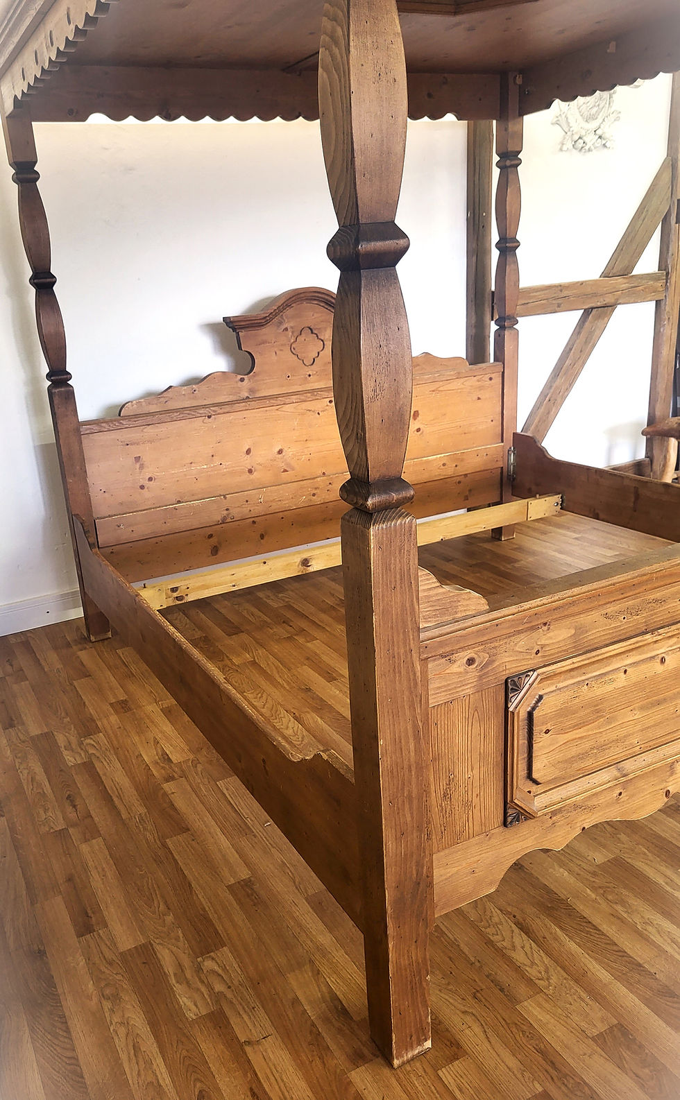 Miniaturbild: Himmelbett | Voglauer 1900 dunkel 180x200 cm