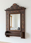 Spiegel antik Voglauer Anno 1800 braun antik