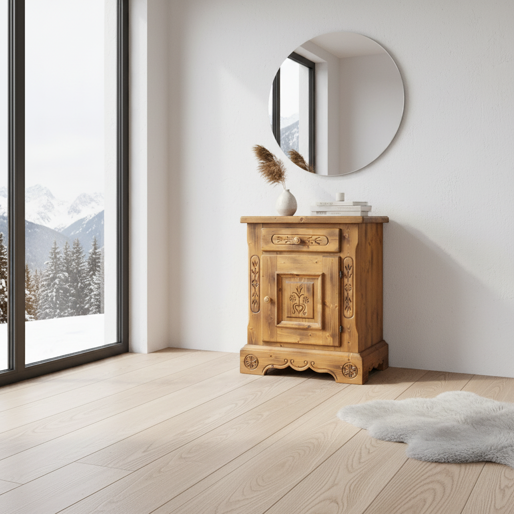 Bauernkommode | Voglauer 1600 1 Tür 1 Schublade