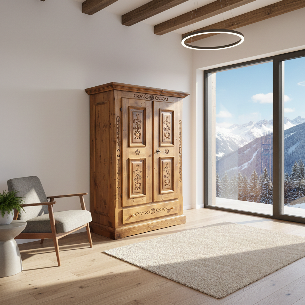 Bauernschrank | Voglauer Anno 1600 2 Türen Schublade