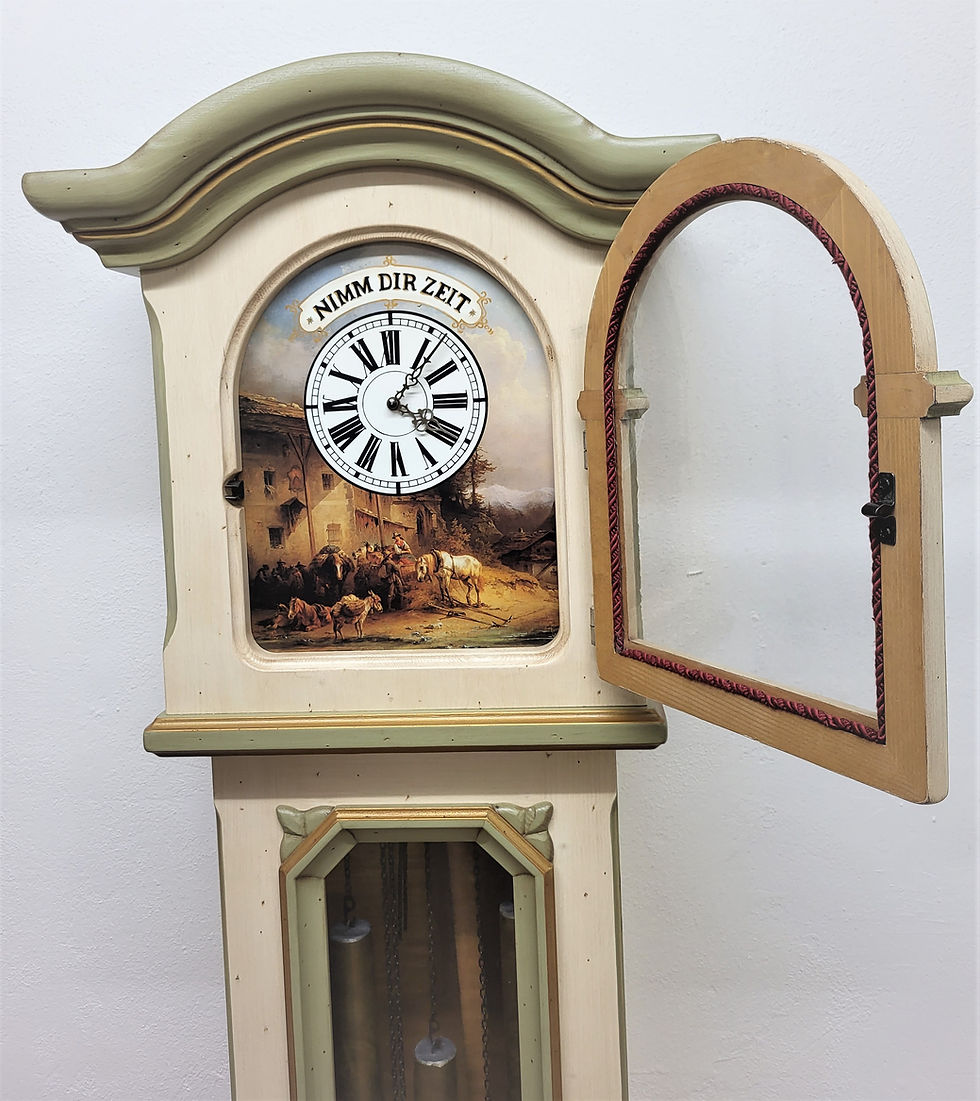 Miniaturbild: Standuhr antik | Voglauer 1700 weiß