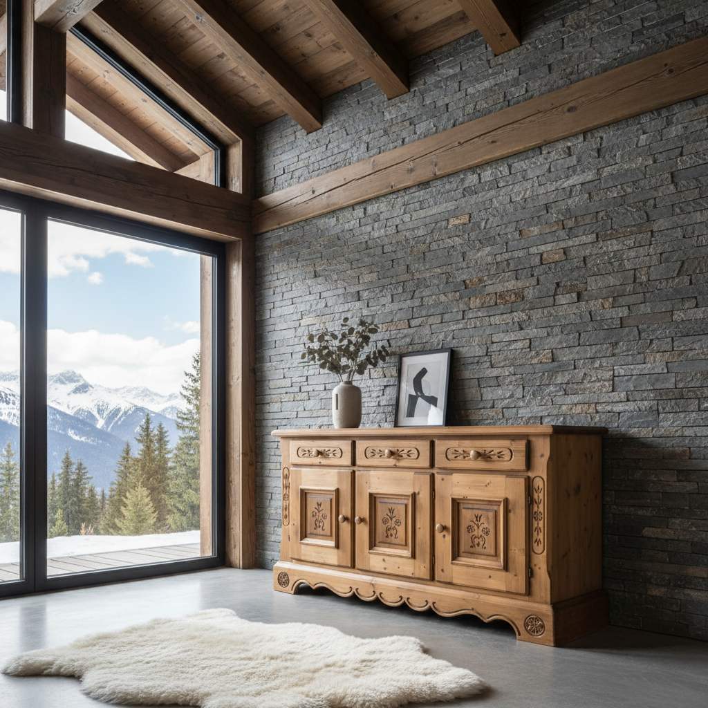 Bauernkommode | Voglauer 1600 3 Türen 3 Schubladen