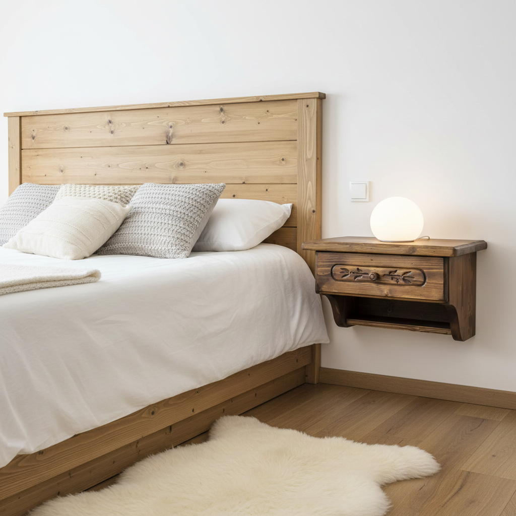 Nachttisch antik | Voglauer 1600 Wandkonsole