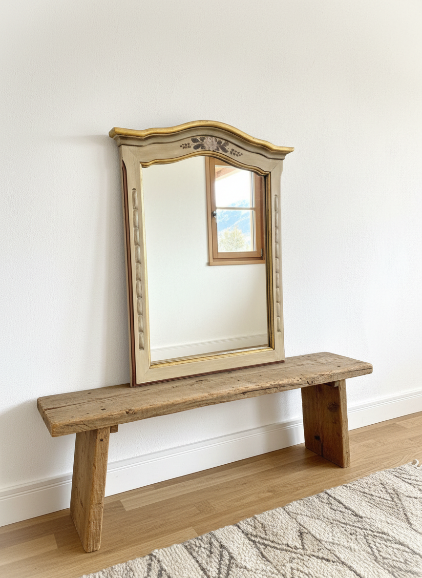 Spiegel antik | beige gold