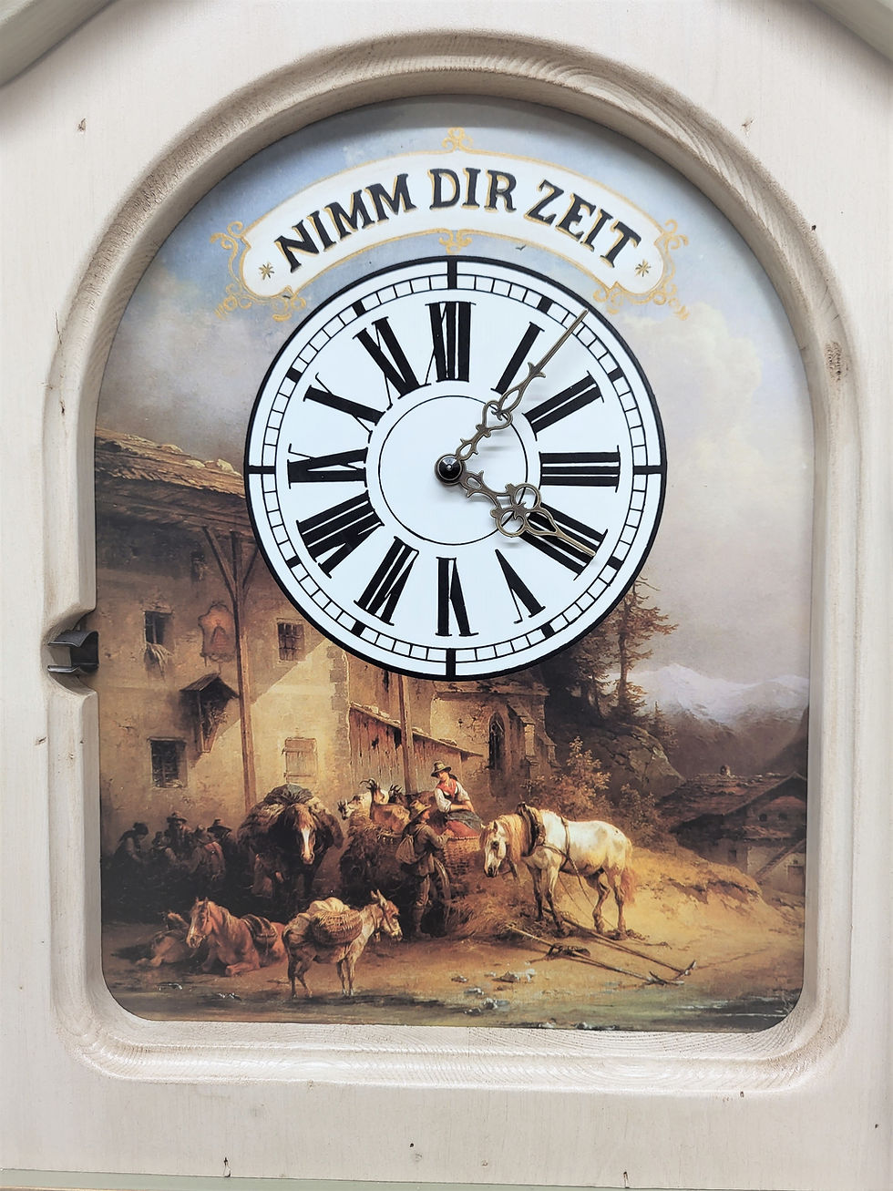 Miniaturbild: Standuhr antik | Voglauer 1700 weiß