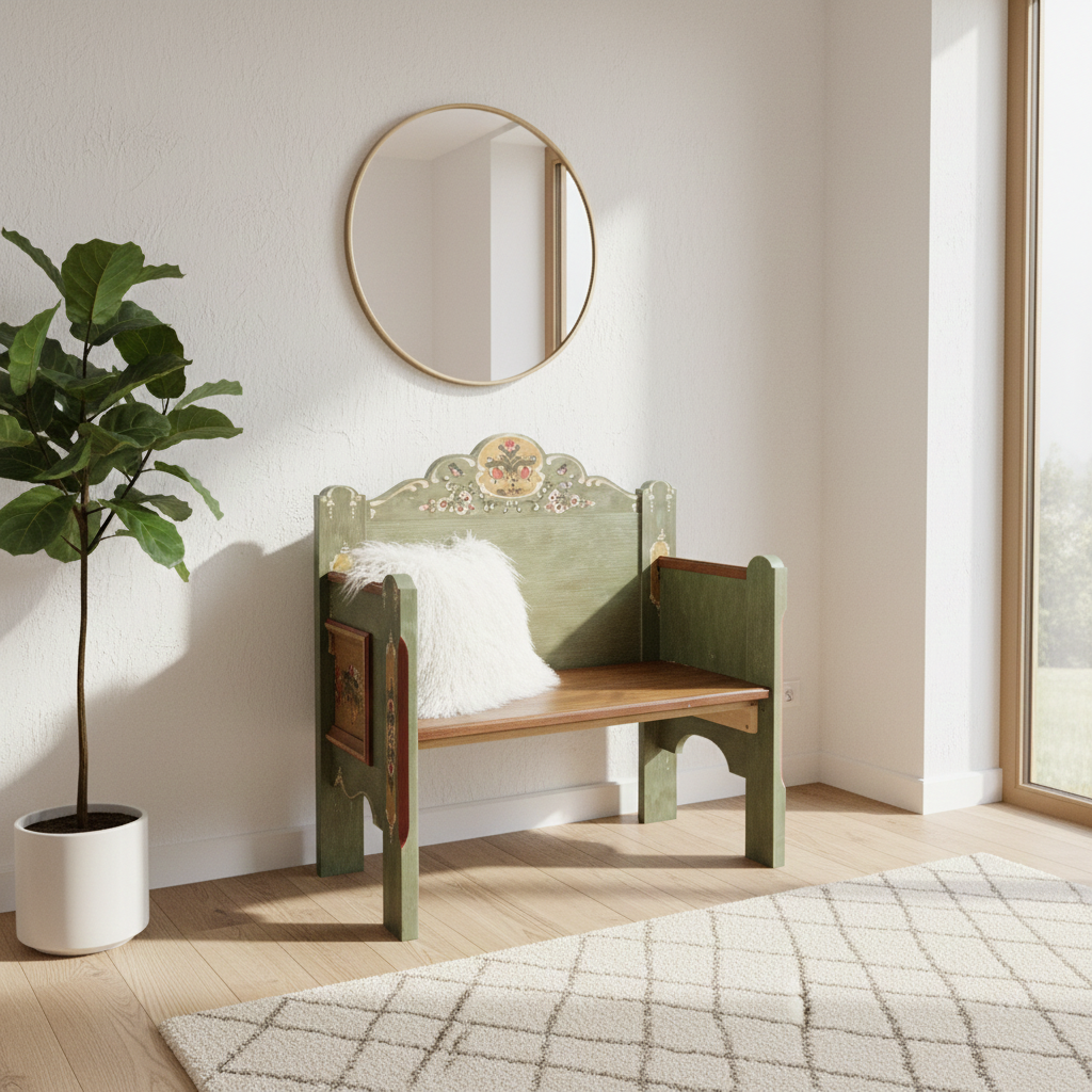 Bauernbank | Voglauer 1800 grün