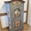 Miniaturbild: Bauernschrank | 1 Tür blau bemalt