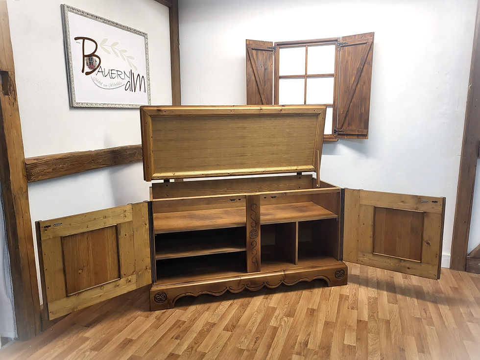 Miniaturbild: Voglauer Holz Kommode Anrichte Holzkommode Bauernmöbel Landhausmöbel Landhauskommode Vintagekommode shabby Alpenlandmöbel