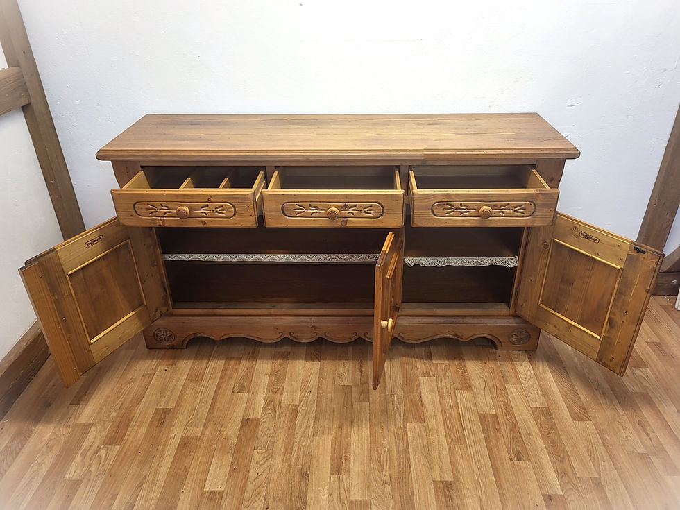 Miniaturbild: Bauernkommode | Voglauer 1600 3 Türen 3 Schubladen