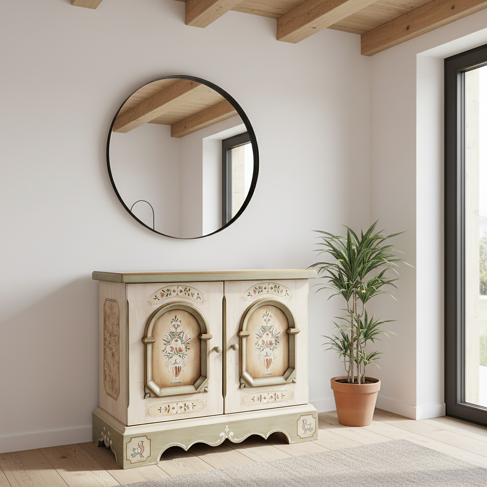 Bauernkommode | Voglauer 1700 weiß 2 Türen