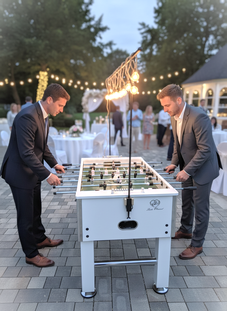 Hochzeitsspiele | Tischkicker Hochzeit mieten