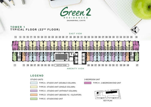 SMDC Green 2 Residences Tower 1 22nd Floor.jpeg