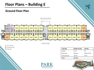 SMDC Park Residences Floor Plan Tower E Ground Floor