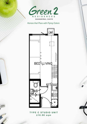 SMDC Green 2 Residences Unit Type Studio Type C.jpeg