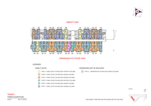SMDC Spring Residences Floor Plan Tower 1 - 3rd Floor.jpeg