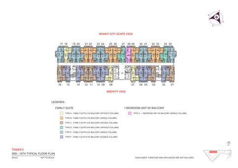 SMDC Spring Residences Floor Plan Tower 2 - 3rd to 16th Floor.jpeg