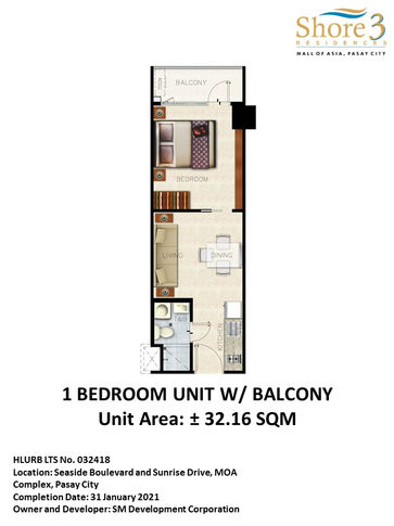 SMDC Shore 3 Residences Unit Type 1 Bedroom Unit w_ Balcony 32.16.jpeg